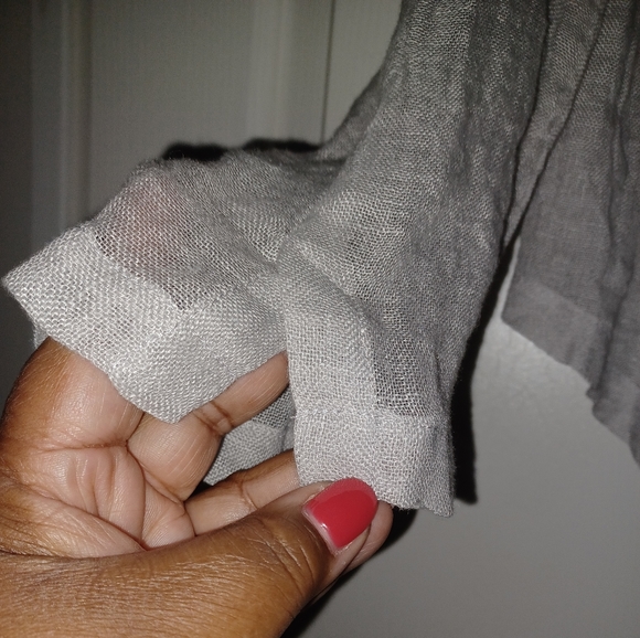 COPY - Eileen Fisher Gauze/Linen Jacket - Picture 4 of 6